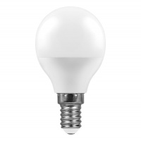 Лампа светодиодная Feron LB-95 Шарик E14 7W 4000K белый /6286815