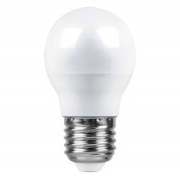 Лампа светодиодная Feron LB-95 Шарик E27 7W 6400K дневной /4334946