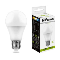 Лампа светодиодная Feron LB-94 Шар E27 15W 4000K белый /870869