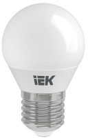 Лампа светодиодная G45 шар 7Вт 230В 4000К E27 IEK белый /6095819