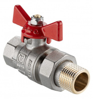 Кран шаровой VALTEC BASE-ГОСТс полусгоном вн.-нар. 1" VT.227S.N.06