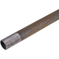 Труба с наружной резьбой d 57 мм L 0,5 м сталь