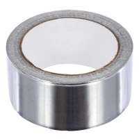 Алюминиевая клейкая лента для термоизоляции 48мм х 25м/03714