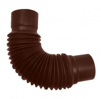 Универсальный гибкий отвод MUROL 80 коричневый 14060