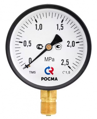 Манометр ТМ-510Р.00 (0-6 кгс/см2) М20х1,5.1,5.М2
