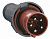 Вилка кабельная силовая 035 3Р+РЕ+N 63А 380В переносная IP54 (PSR02-063-5) IEK
