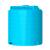 Бак для воды ATV 1500 (синий) с поплавком