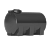 Бак для воды ATH-1000 (черный) с поплавком