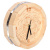 Часы кварцевые в форме бочки "В парилке" для бани и сауны 27х8 см /39101